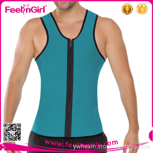 Weight Loss Tank Top Neoprene Waist Cincher Men Sport Corset Vest